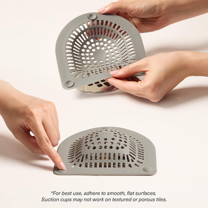 Hair Catcher Shower Drain Strainer – Reusable Sink & Shower Drain Filter for Easy Hair Removal