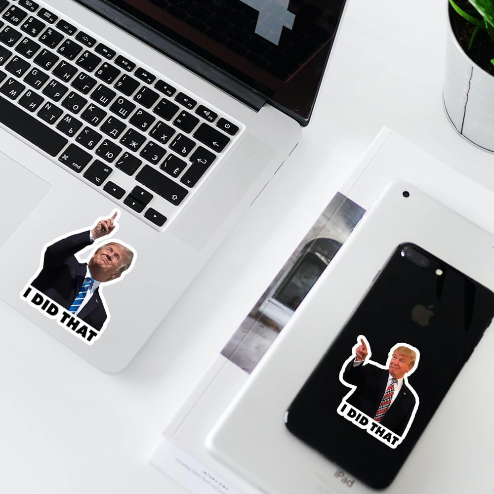 100pcs Trendy Expression Stickers – Durable Vinyl Decal Set for Gas Pump, Vehicle, Notebook & More