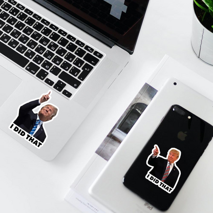 100pcs Trendy Expression Stickers – Durable Vinyl Decal Set for Gas Pump, Vehicle, Notebook & More